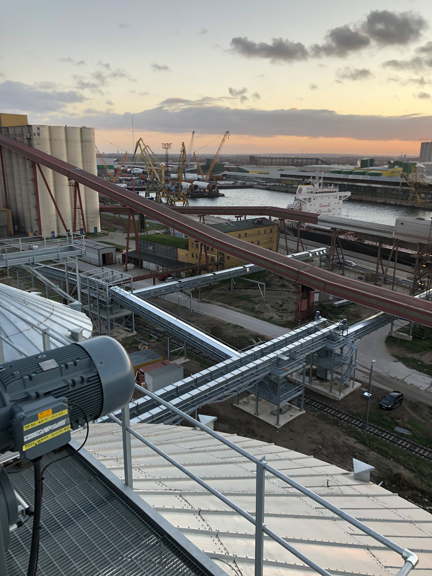 Getreideterminal Rostock Überseehafen